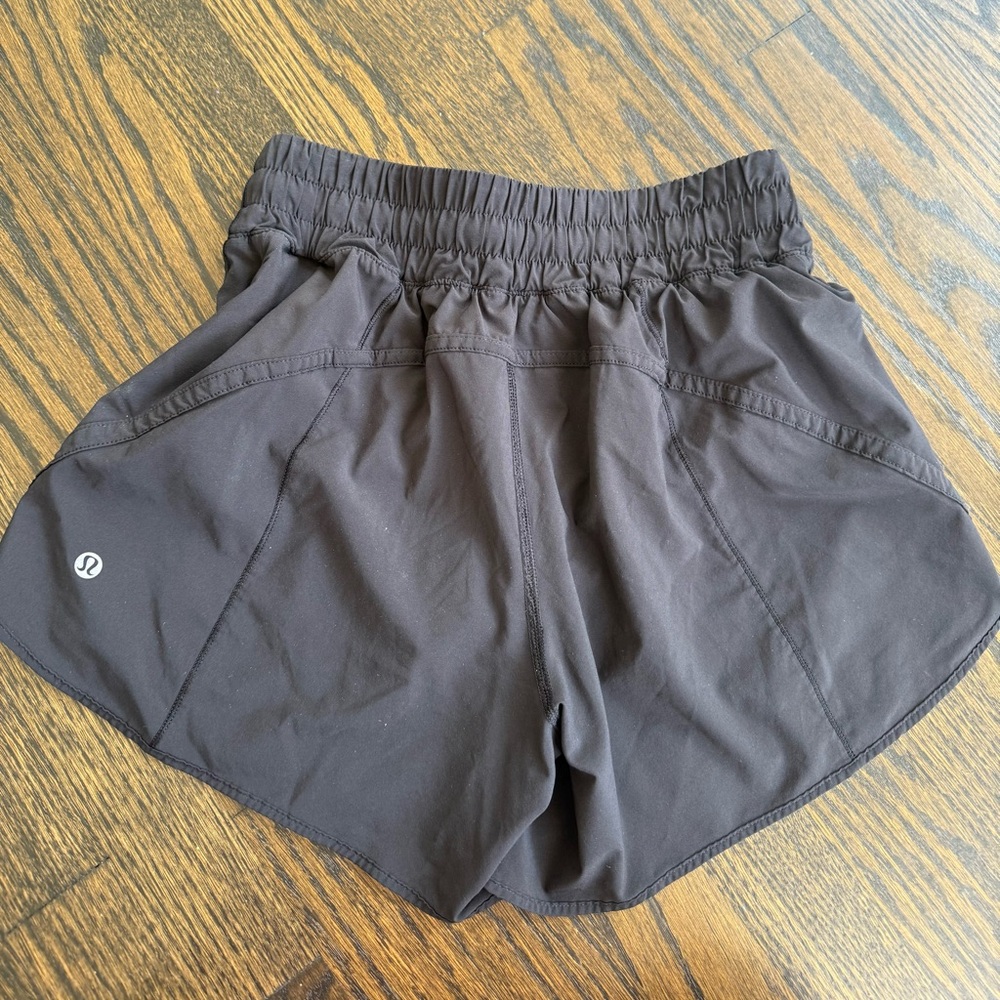 lululemon athletica Women's Black Athletic Shorts